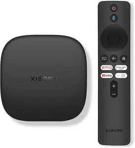 Xiaomi TV Box S 3rd Gen - 4K UHD, Google TV, 32GB Memory, Dolby Vision & Atmos, WiFi 6, HDMI 2.1, Fast Streaming, Compact and Powerful 1 51dwMNXeB3L. AC SX522