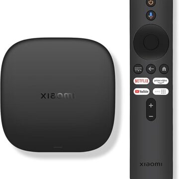 Xiaomi TV Box S 3rd Gen - 4K UHD, Google TV, 32GB Memory, Dolby Vision & Atmos, WiFi 6, HDMI 2.1, Fast Streaming, Compact and Powerful