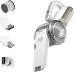 مكنسة كهربائية من بلاك أند ديكر محمولة بشفط محوري إعصاري وبطارية ليثيوم أيون 14.4 فولت