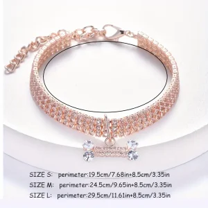 قلادة عصرية للحيوانات الأليفة بتصميم كوبية ولمسة فاخرة مع عظمة براقة، مثالية كهديّة مميزة لعشّاق الحيوانات 1 774d577b d615 4462 8780 024b35c484e6