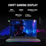 ⁦اسس لابتوب روج ستريكس G16 للالعاب بشاشة FHD IPS 16 انش 165Hz ومعالج انتل كور i7-13650HX، ذاكرة RAM DDR5 16GB، SSD 1TB، انفيديا جيفورس RTX 4060، واي فاي 6E، كيبورد انجليزي، ويندوز 11 هوم⁩ - الصورة ⁦9⁩