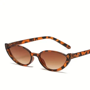 نظارات نسائية عين القطة، تصميم صغير وعدسات بنية غير طبية للإطلالة اليومية والمناسبات 3 83eb67ca a05e 4632 937f bda75fa03d02