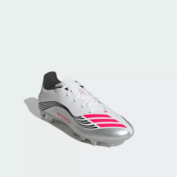 أديداس - حذاء F50 ميسي كلوب FG/MG برباط للأرضيات الصلبة/متعددة للرجال JP7443 | OE