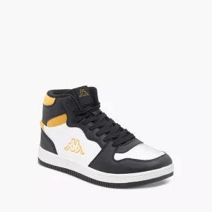 حذاء رياضي رجالي من كابا بشعار بارز ورباط إغلاق 2 SHO24AJ001MBLACK SHO24AJ001M SMSM24100924 02 2100