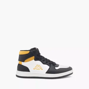 حذاء رياضي رجالي من كابا بشعار بارز ورباط إغلاق 3 SHO24AJ001MBLACK SHO24AJ001M SMSM24100924 03 2100