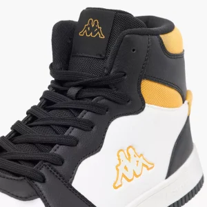 حذاء رياضي رجالي من كابا بشعار بارز ورباط إغلاق 4 SHO24AJ001MBLACK SHO24AJ001M SMSM24100924 04 2100