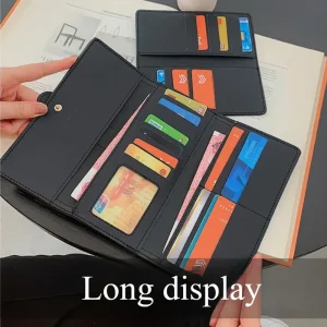 محفظة نسائية بتصميم كلاسيكي أنيق وطبعة جلد النمر، ثلاث طيات وإغلاق بزر 5 c277ddfa03ef48ed8ab9ee5300d8e830 goods