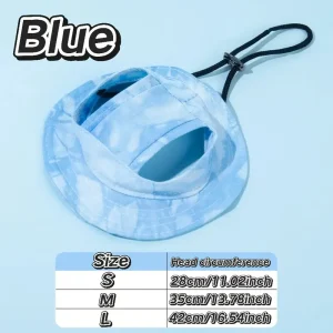 قبعة صيفية للحيوانات الأليفة لحماية الرأس من الشمس، بتصميم انيق وألوان متعددة، مناسبة للنزهات والأنشطة الخارجية 12 cc580d85 232c 4d62 8918 18f3751f1312