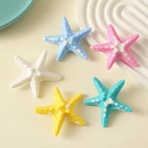 مشابك شعر نجم البحر، 5 قطع راتينج بألوان صيفية وتصميم فريد، مثالية للمناسبات، الرحلات، أو الاستخدام اليومي 4 d760f716 3248 4b8c 95e9 f050b411af79