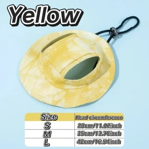 قبعة صيفية للحيوانات الأليفة لحماية الرأس من الشمس، بتصميم انيق وألوان متعددة، مناسبة للنزهات والأنشطة الخارجية 14 e9460c50 4b9c 4630 a100 f900930085b4