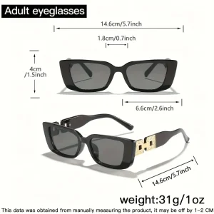 نظارات نسائية كبيرة بتصميم مربع وعدسات سوداء، إطلالة عصرية خفيفة وأنيقة، إكسسوار مثالي للارتداء اليومي أو لتنسيق الإطلالات 1 f17ef398 aabc 49ff b201 7abbd026f239