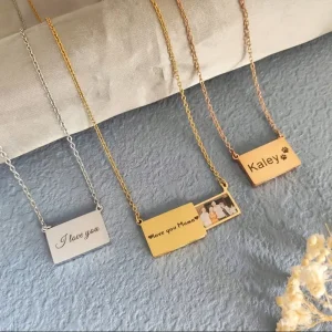 قلادة صورة مخصصة مع رسالة خفية، تصميم أنيق وراقي مستوحى من الطراز الكلاسيكي، هدية أنثوية أنيقة لعيد الأم أو المناسبات الخاصة 2 01a4cbcf 62eb 4fe1 88d4 a8261f9a455d