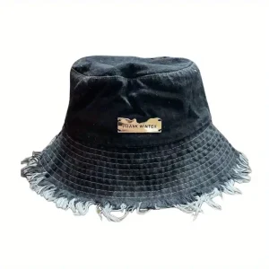 قبعة صياد نسائية مغسولة بحافة ممزقة ورباط واسع، قبعة خفيفة للربيع والخريف والسفر 3 0339f3f5 fff5 4bf3 bb4b 779f72ee9599 800x800