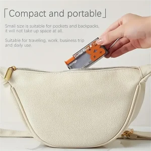 خيط تنظيف أسنان أوتوماتيكي محمول، 10 خيوط جاهزة في علبة سفر، مثالي للنظافة الفموية اليومية أثناء التنقل 4 0cd78ae9 c67a 48d6 b52f 93f6276bfe67