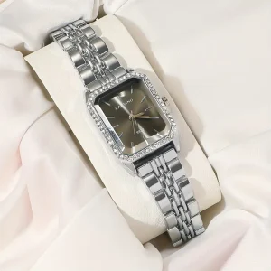 ساعة نسائية مربعة أنيقة وبسيطة، مثالية للاستخدام اليومي والمناسبات والهدايا 4 10c3abcc 64be 45a6 8ece 2407a576928a 1