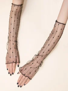 قفازات نسائية بدون أصابع بتصميم ميني ماليست، إكسسوار يومي أنيق، مناسب للاستخدام اليومي والكاجوال أو لإطلالات السهرات البسيطة 5 1616563368fe07d53efcea004b5dc3a8a5b30d8c88