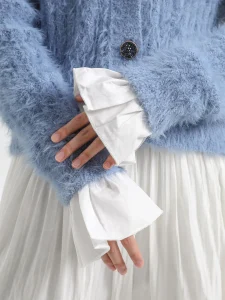 كمّ نسائي مزين بكشكش لعيد الحب، زينة معصم أنثوية ناعمة، يضفي لمسة رومانسية لأي زي بسيط، مناسب للاستخدام اليومي المناسبات الخاصة 1 1663984619fbede9c144e466c5abe8dac03c85ed28