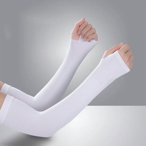 قفازات نسائية بلون موحد بدون أصابع، للعروس ومحبات الأناقة، تصميم أنيق وناعم