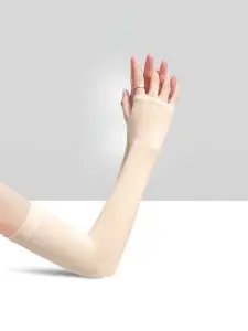 قفازات نسائية بلون موحد بدون أصابع، للعروس ومحبات الأناقة، تصميم أنيق وناعم يناسب فساتين الزفاف والسهرة 8 1678158925b3150cab5cc4578fe12cc004831b4d10