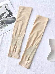 قفازات نسائية بلون موحد بدون أصابع، للعروس ومحبات الأناقة، تصميم أنيق وناعم يناسب فساتين الزفاف والسهرة 9 1679882670a768bb1755e52a5d21cd90e334534896