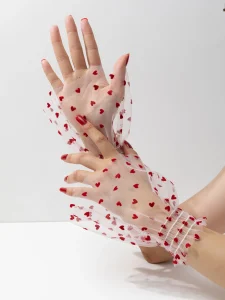 سوار أكمام نسائي أحمر بتصميم فراولة، أكسسوار جذاب لعيد الحب، مثالي كهديّة صغيرة أو كإضافة لتصوير جلسات الفالنتاين 3 169190792187b7a080b79610d393e9bec5d339735f