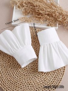 كمّ نسائي مزين بكشكش لعيد الحب، زينة معصم أنثوية ناعمة، يضفي لمسة رومانسية لأي زي بسيط، مناسب للاستخدام اليومي المناسبات الخاصة 5 17053054949771d766751d889b526cf03b030c42e7