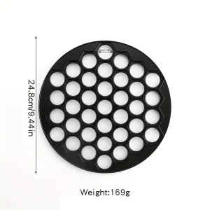 قالب صنع الرافيولي والزلابية – 1 قطعة فضي، 37 فتحة لتحضير زلابية منزلية سهلة ولذيذة 4 1727076807409 8c58b7561d4b4132bc93c2323697b968 goods