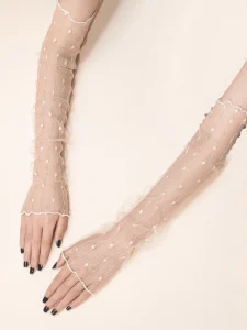 قفازات نسائية بدون أصابع بتصميم ميني ماليست، إكسسوار يومي أنيق، مناسب للاستخدام اليومي والكاجوال أو لإطلالات السهرات البسيطة 1 1739263735a6fcce70d8616c0d067bb2ce91127b27