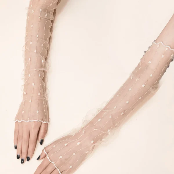 قفازات نسائية بدون أصابع بتصميم ميني ماليست، إكسسوار يومي أنيق، مناسب للاستخدام اليومي