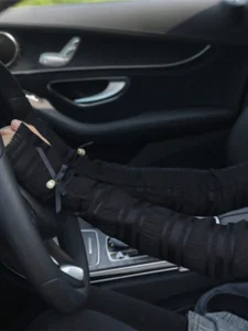 أكمام حرير جليدي نسائية بفيونكة ودانتيل، حماية أنيقة من الشمس للقيادة في الصيف 1 173949560703616b38589d20a009c8e4f4d2f8206f