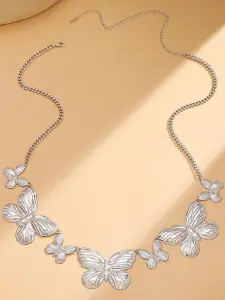 سلسلة خصر نسائية بفراشة بانك، إكسسوار صيفي جريء، خامة معدنية متينة بلمسة عصرية 4 17412397905907c63bfe5b8c596f9c90b80731ef0b