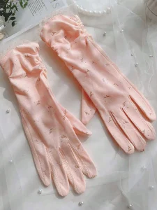 قفازات نسائية صيفية طويلة بدون أصابع، حماية من الشمس ولمس الشاشة، مرنة وتناسب مختلف قياسات الأذرع 7 17415149913b8c0d356c41ba81294dc9d2294c50c5
