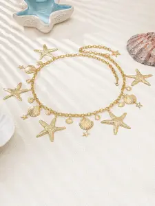 سلسلة خصر نسائية صيفية بنجمة البحر والأصداف، إكسسوار أنيق لملابس البحر 3 17431267445e406de9788ecc520459d84c3b54a78d