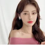 ⁦أقراط نسائية كريستال بتصميم ألعاب نارية، إكسسوارات صيفية لامعة للحفلات والشاطئ⁩ - الصورة ⁦4⁩