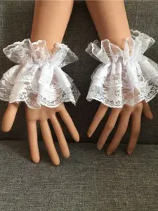 قفازات معصم دانتيل بدون أصابع بأسلوب لوليتا، إكسسوار حفلات أنثوي أنيق 2 1745244221e426fc36c54300f14a7afdc957c52c70