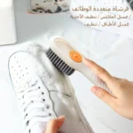 1 قطعة فرشاة تنظيف أحذية بمقبض طويل مع حامل سائل - الصورة 3