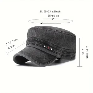 قبعة بتصميم متباين بحافة مسطحة وشعار DH 6 1a4f74ad 4096 4be3 ad9b 57ce8e92bb92