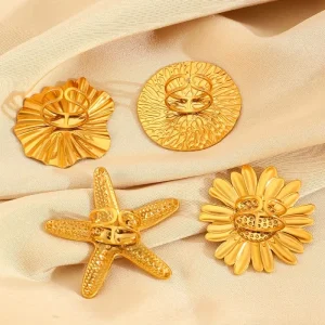 خواتم ذهبية نسائية عتيقة بتصميم مفتوح، فولاذ مقاوم للصدأ، قابلة للتعديل، مناسبة للهدايا والمناسبات 4 1ae46b30 e33d 4bf8 b428 2b8491c7e9da