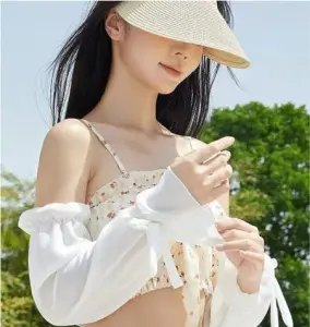 كم ذراع نسائي خفيف للحماية من الشمس، تصميم مريح للأنشطة الصيفية 1 2025 07 02 14 40 44 1pc Womens Lightweight Arm Sleeve Covers Loose Fit UV Protection For Outdoor