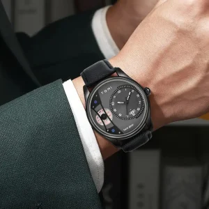 ساعة رجالية TOMI بتصميم التروس وسوار قابل للتبديل، ساعة هدية فاخرة للاستخدام اليومي والمناسبات 3 216442bbcec05c46af9f9252f418d0b5