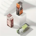 خيط تنظيف أسنان أوتوماتيكي محمول، 10 خيوط جاهزة في علبة سفر، مثالي للنظافة الفموية