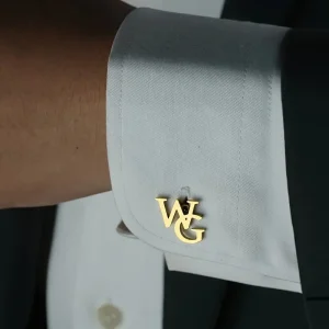 أزرار أكمام رجالية بحروف محفورة، هدية مخصصة أنيقة من الفولاذ المقاوم للصدأ، تصميم عمودي يضفي طابعًا مميزًا وفريدًا 6 241f66f4 3630 4cfe a701 6b15c4689f30