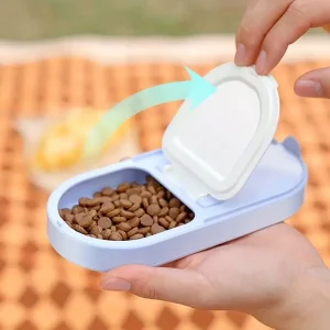 صحن وموزع مياه محمول للحيوانات الأليفة، زجاجة سفر قابلة للطي ومضادة للبكتيريا بتصميم شفاف 6 34aff832 a7c2 4423 8a00 e37f3dafba36