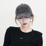 قبعة بيسبول نسائية صيفية مطرزة ومريحة، تصميم أنيق لحماية الشمس والخروجات اليومية - الصورة 16