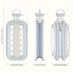 قالب كرات ثلج دائرية كبير، صانع ثلج مضغوط وقابل للطي للمناسبات والمشروبات الفاخرة 1 3b0ce53e3d764edc9a5bde68b2bbf820 goods