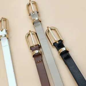 مجموعة أحزمة نسائية بلون واحد، 4 قطع حزام كاجوال أنيق للعمل والسفر، تصميم بسيط يمكن دمجه مع أنماط ملابس متعددة 3 3dda144f 3eab 4942 b11f c639252edd2a