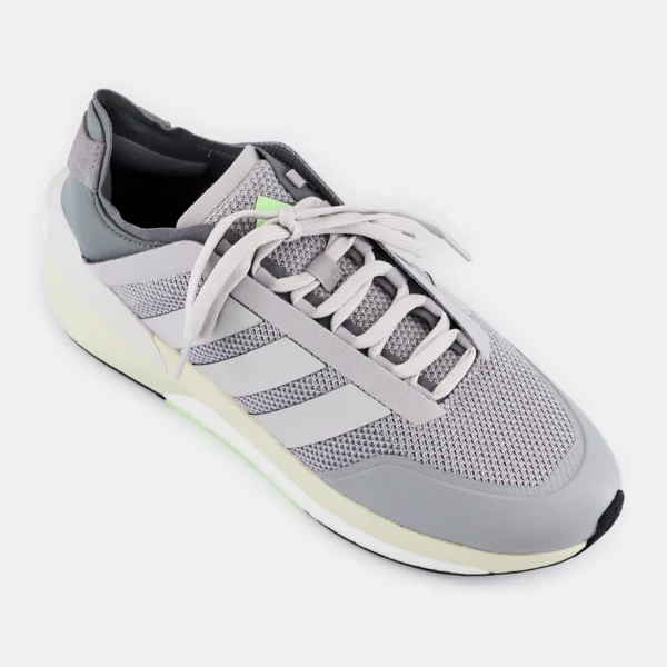 أديداس حذاء جري رجالي من أفرين برباط، رمادي