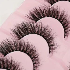 7 أزواج من الرموش الصناعية المنفصلة الناعمة والطبيعية الحجم المضفرة، مناسبة للاستخدام اليومي أو في الحفلات - هدايا للسيدات 1 49056d2d 0f2b 4878 a31a e9afe8d31a43