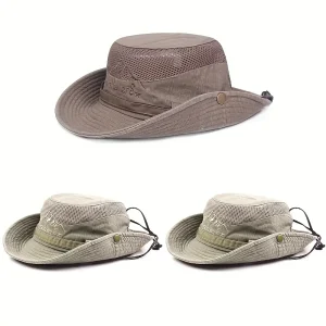 قبعة صيد رجالية خفيفة الوزن، بتهوية شبكية وحماية من الشمس، مناسبة لجميع الأنشطة الخارجية 6 542be2be 5e58 4545 b495 6578c86a7efb