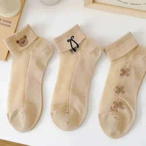 جوارب نسائية بيج صيفية غير مرئية، طقم 5 أزواج خفيفة ومريحة للاستخدام اليومي 1 5cc644eb c723 4869 8a9d 2be8c89796f5